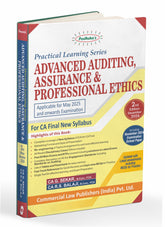 Commercial's Padhuka's (Practical Learning Series) Advanced Auditing, Assurance & Professional Ethics Book for CA Final by CA G Sekar